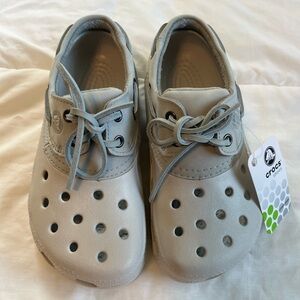 CROCS Islander Boat Shoes NWT women’s size 7/ men’s size 5